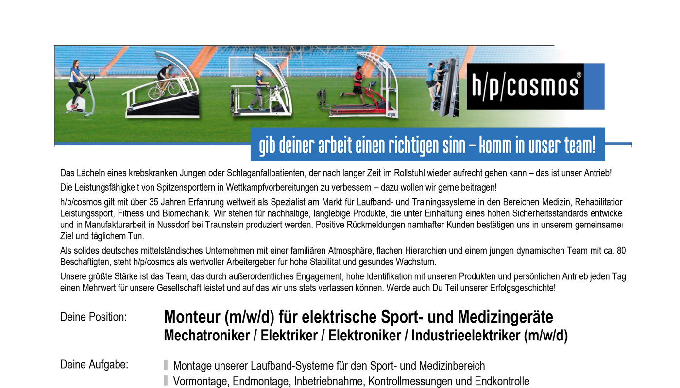 Monteur (m/w/d) 
