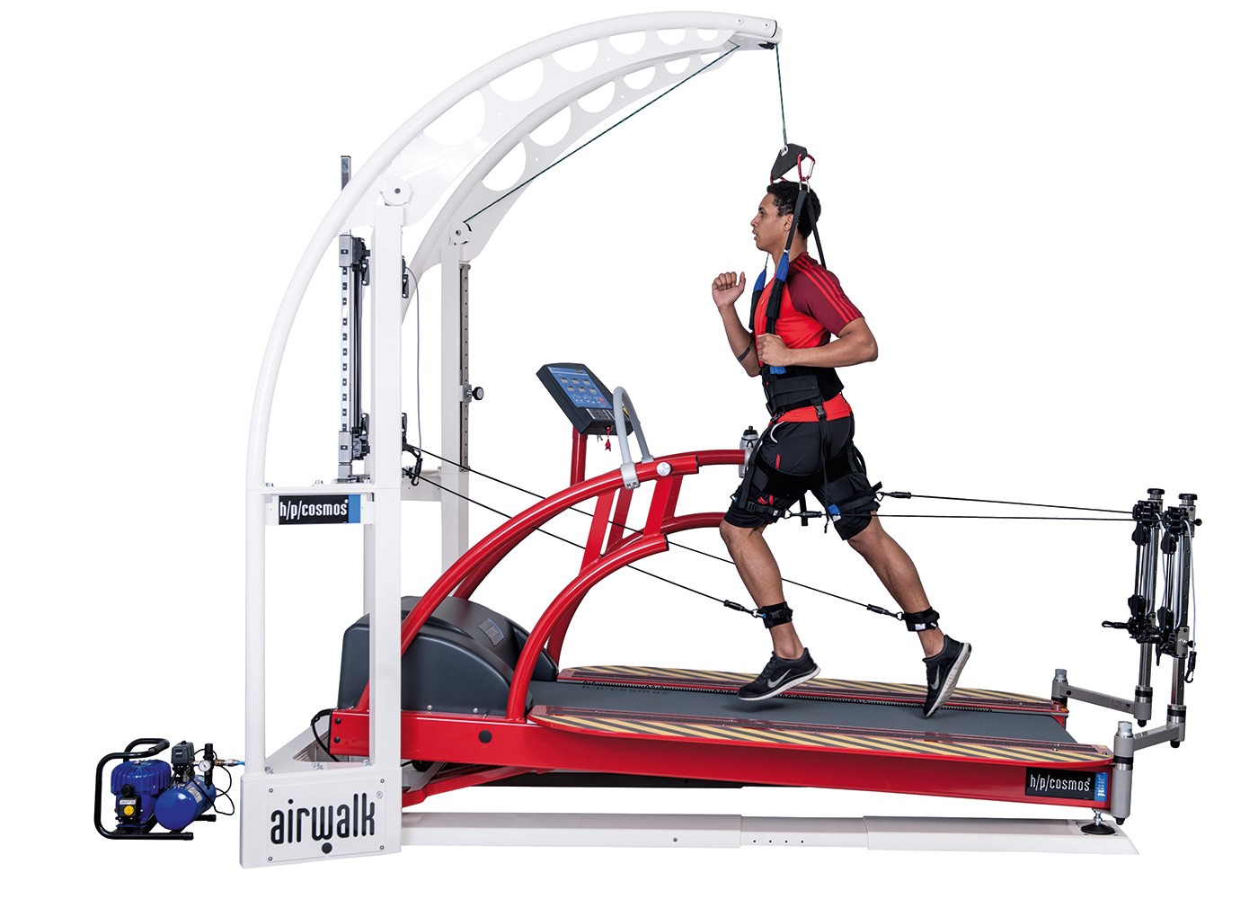 h/p/cosmos Laufband pulsar 3p für Schnelligkeitstraining & Speed Training