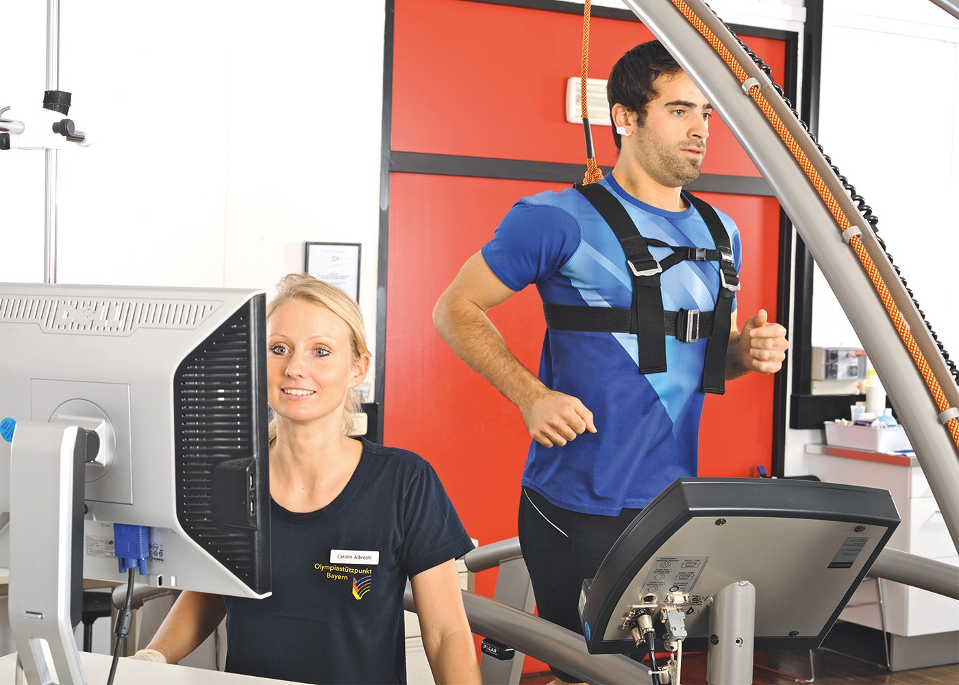 Leistungsdiagnostik / Laktattest auf dem Laufband