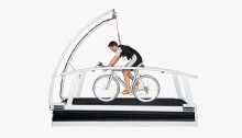 Radfahren auf dem Laufband - Leistungsdiagnostik, biomechanische Analysen auf dem Laufband 