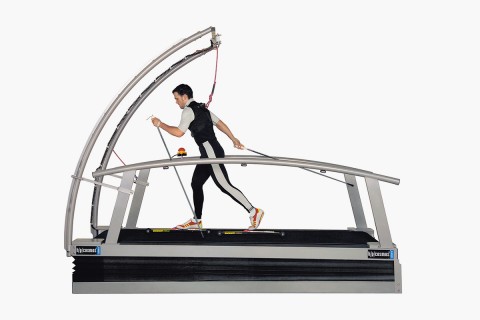 h/p/cosmos oversize treadmill for cross country skiing & cycling