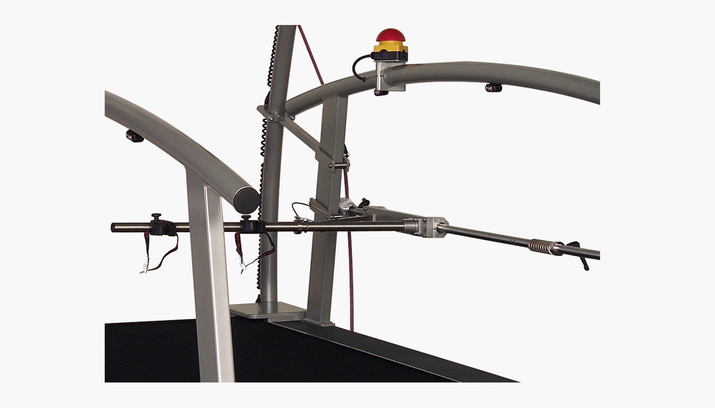 Stabilizer for 2.5 hp treadmill clearance