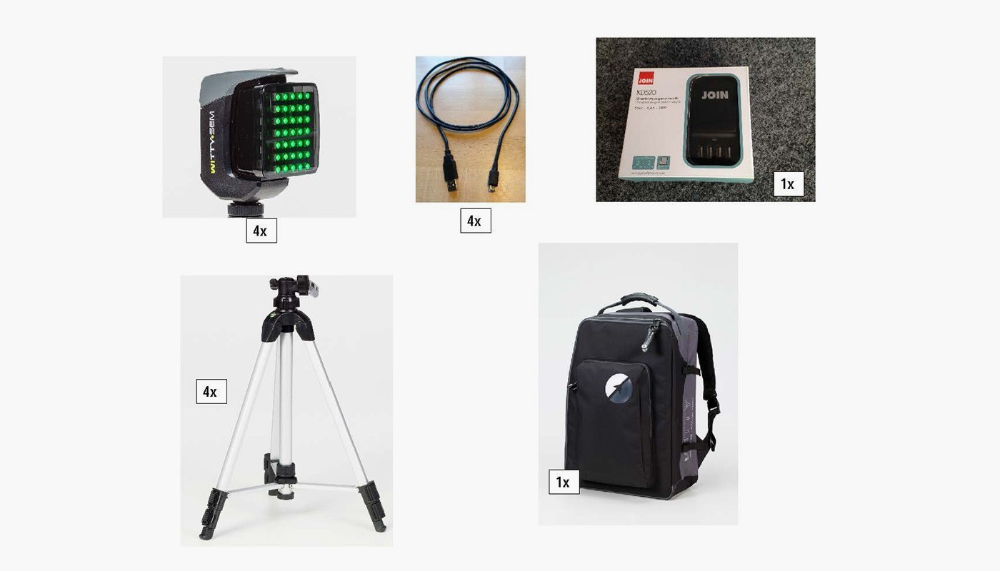 Witty SEM - 4x traffic light kit (timer optional)