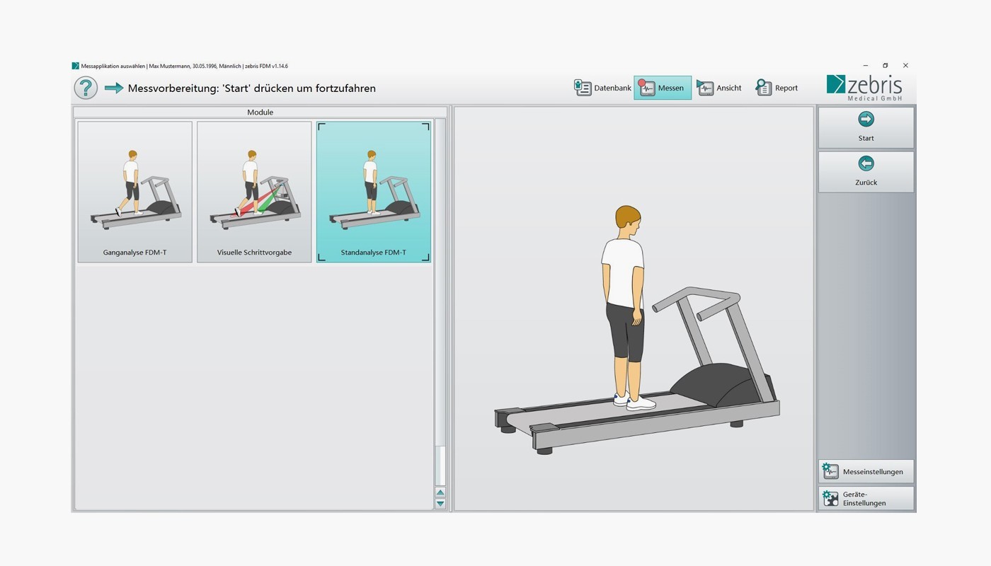 zebris® FDM-Stance Modul