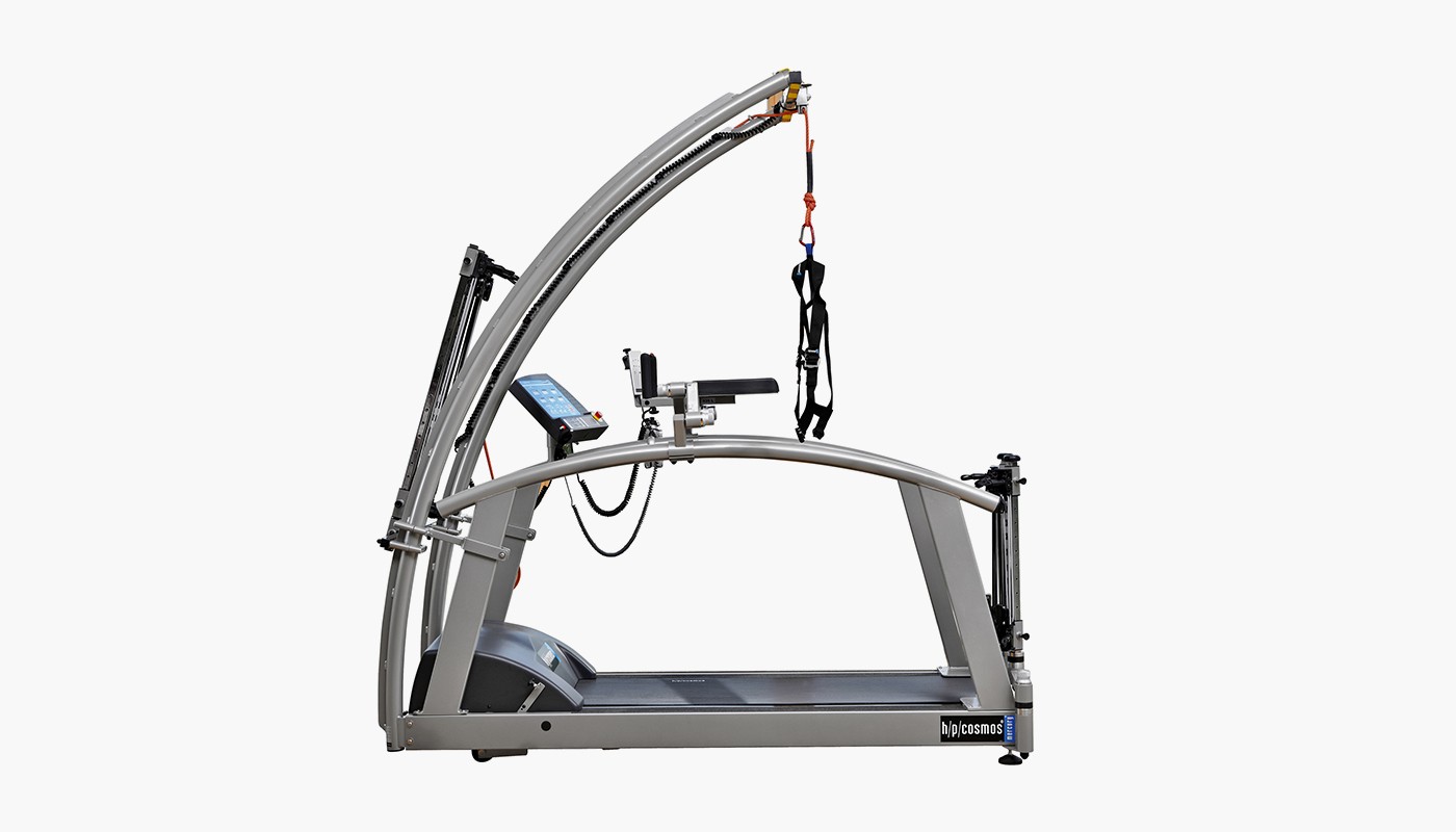 treadmill for gait training - h/p/cosmos mercury med with robowalk expander