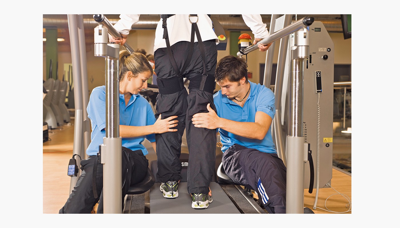 h/p/cosmos treadmill locomotion for gait therapy, gait training & locomotion therapy