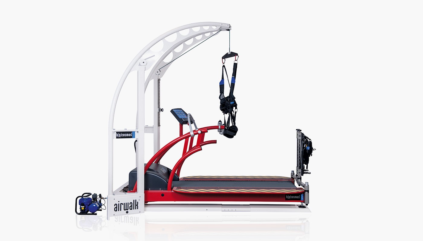 h/p/cosmos un-weighting system airwalk ap for training, diagnostic & Rehabilitation