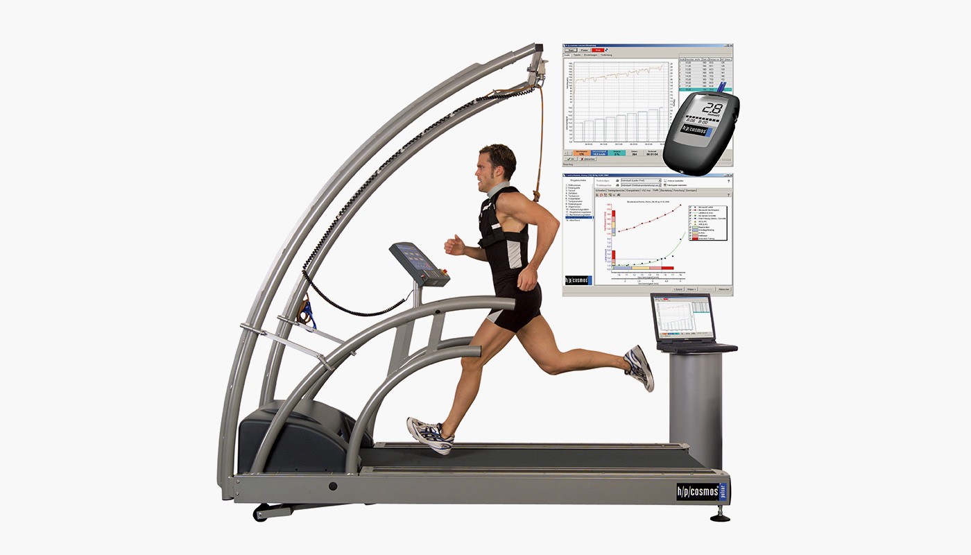 h/p/cosmos treadmill for performance diagnostics