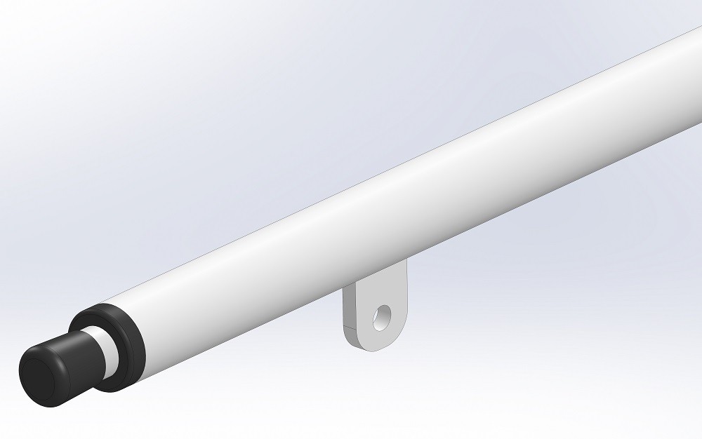 Extension rods for adjustable handrail 190/65