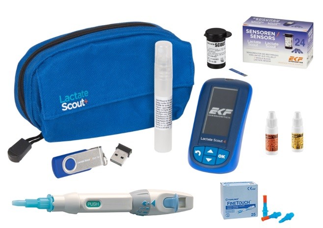 Starter kit sirius® with Lactate Scout lactate test meter