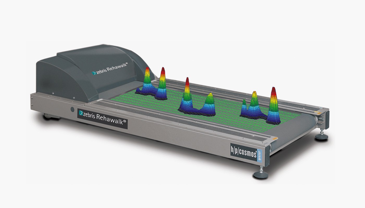 force measurement with zebris force plate